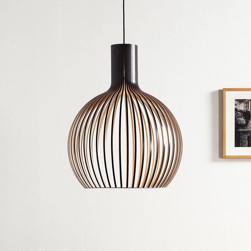 LinoVerde Handgemaakte Houten Hanglamp