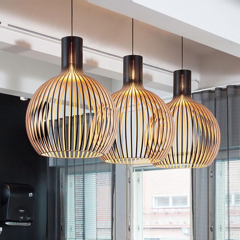LinoVerde Handgemaakte Houten Hanglamp