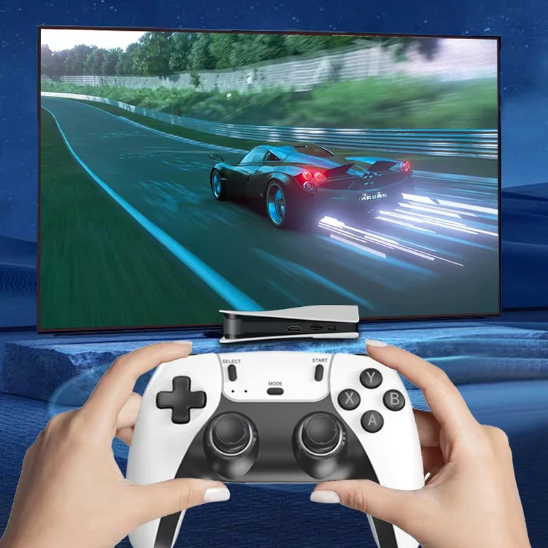 Wireless game console with built-in games and 4K support