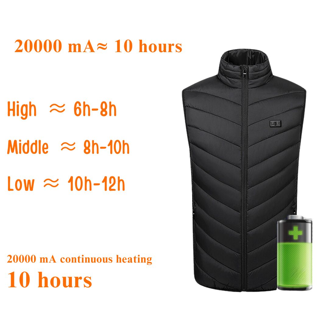 Rechargeable Heated Gilet Winter Essential for Men & Women