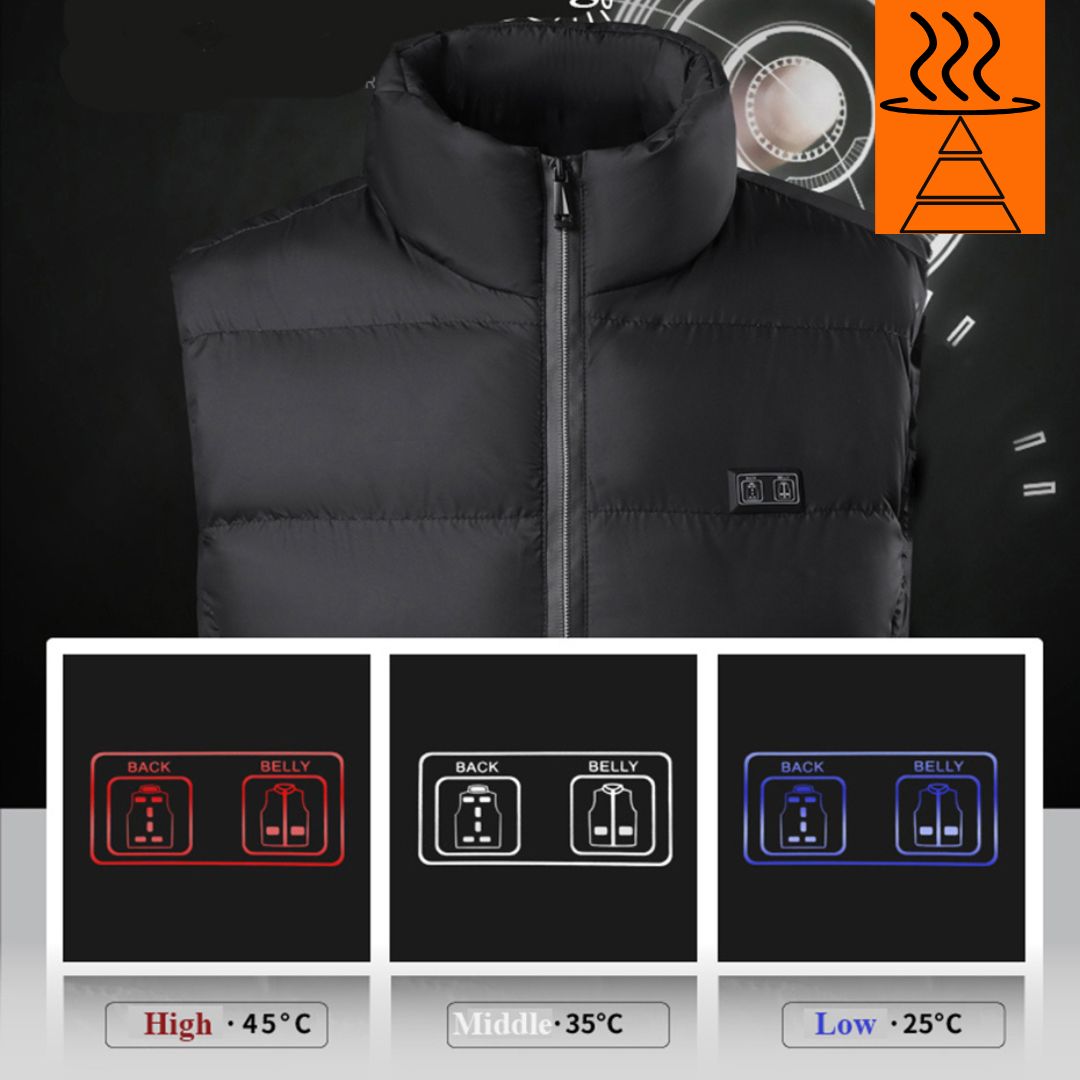 Rechargeable Heated Gilet Winter Essential for Men & Women
