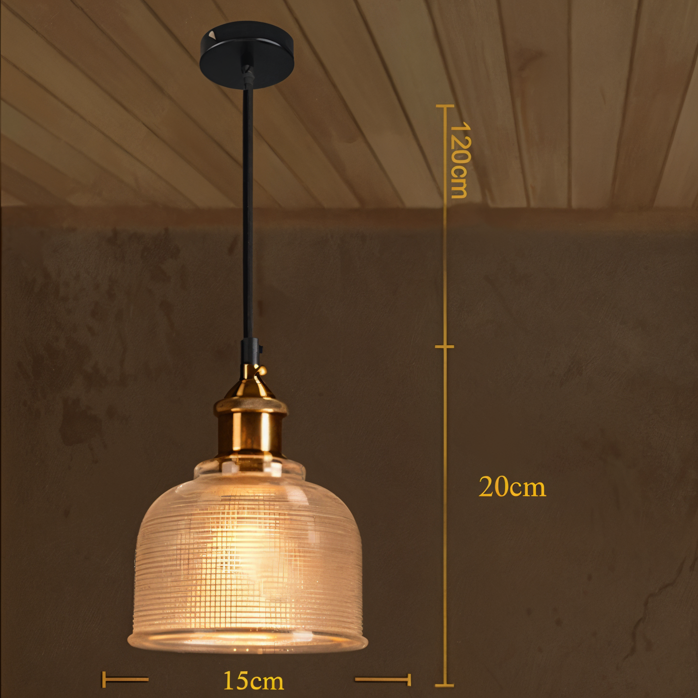 VitraLuz Retro Glas Hanglamp