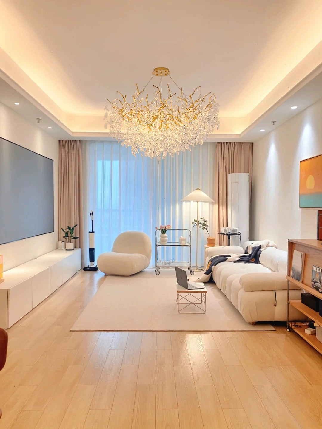Elegant Branch Chandelier Modern Ceiling Light
