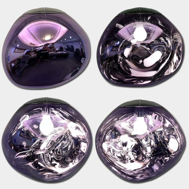 Lavelle Hanglamp met Glanzend Lava-effect