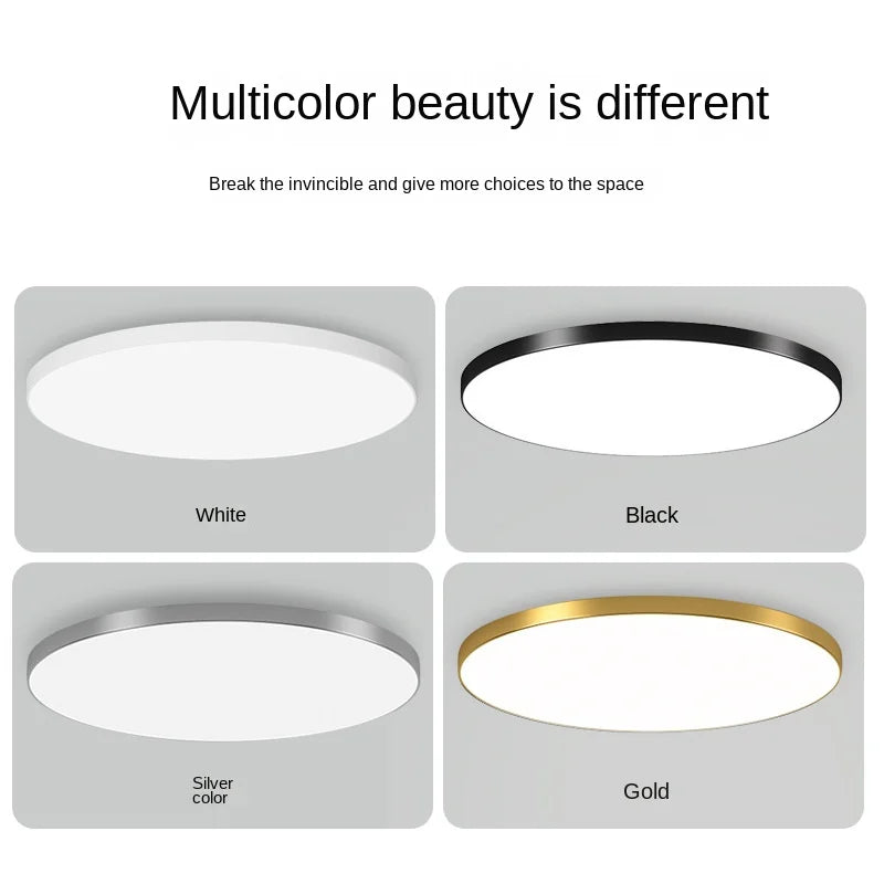 Modern Round LED Ceiling Light Flush Mount Fixture
