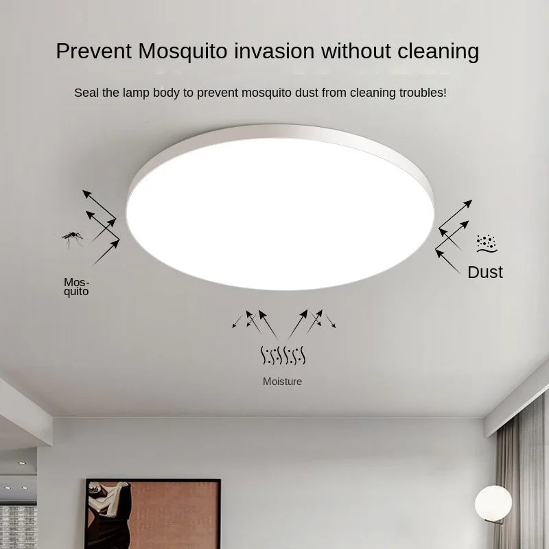 Modern Round LED Ceiling Light Flush Mount Fixture