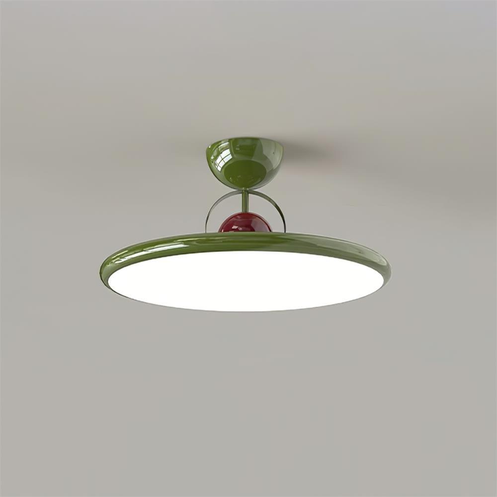 Modern LED Ceiling Light Round Design with Balanced Ambient Glow