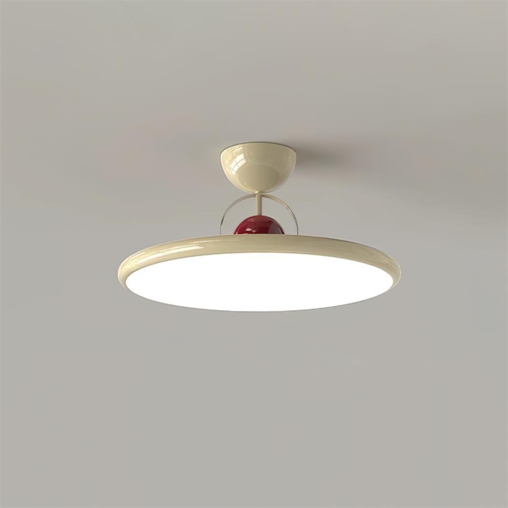 Modern LED Ceiling Light Round Design with Balanced Ambient Glow