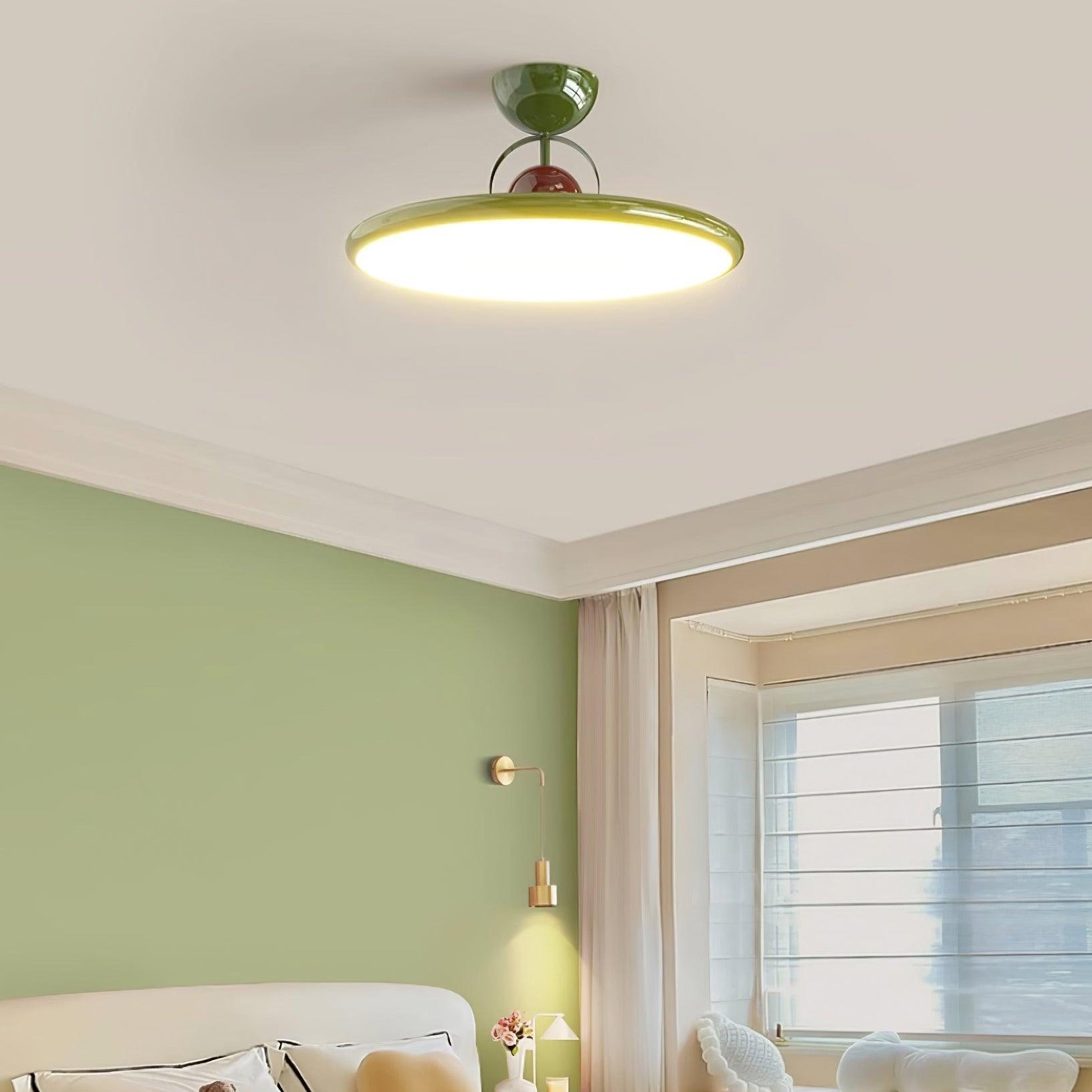 Modern LED Ceiling Light Round Design with Balanced Ambient Glow