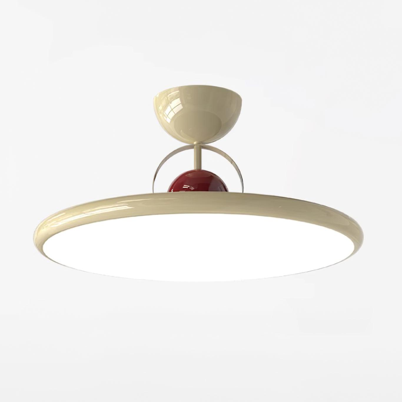 Modern LED Ceiling Light Round Design with Balanced Ambient Glow