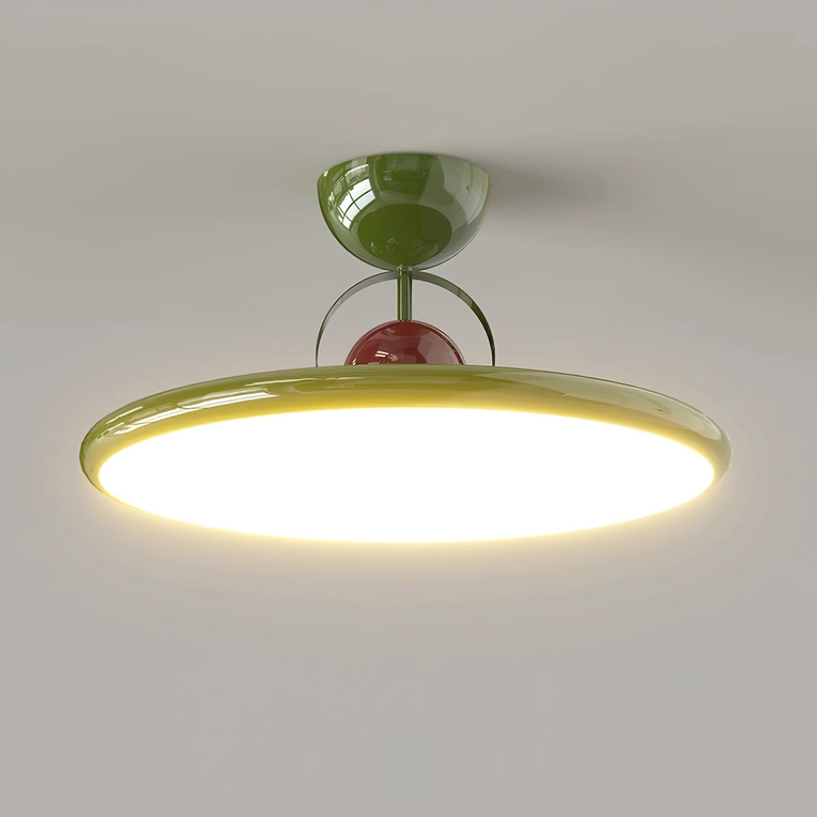 Modern LED Ceiling Light Round Design with Balanced Ambient Glow