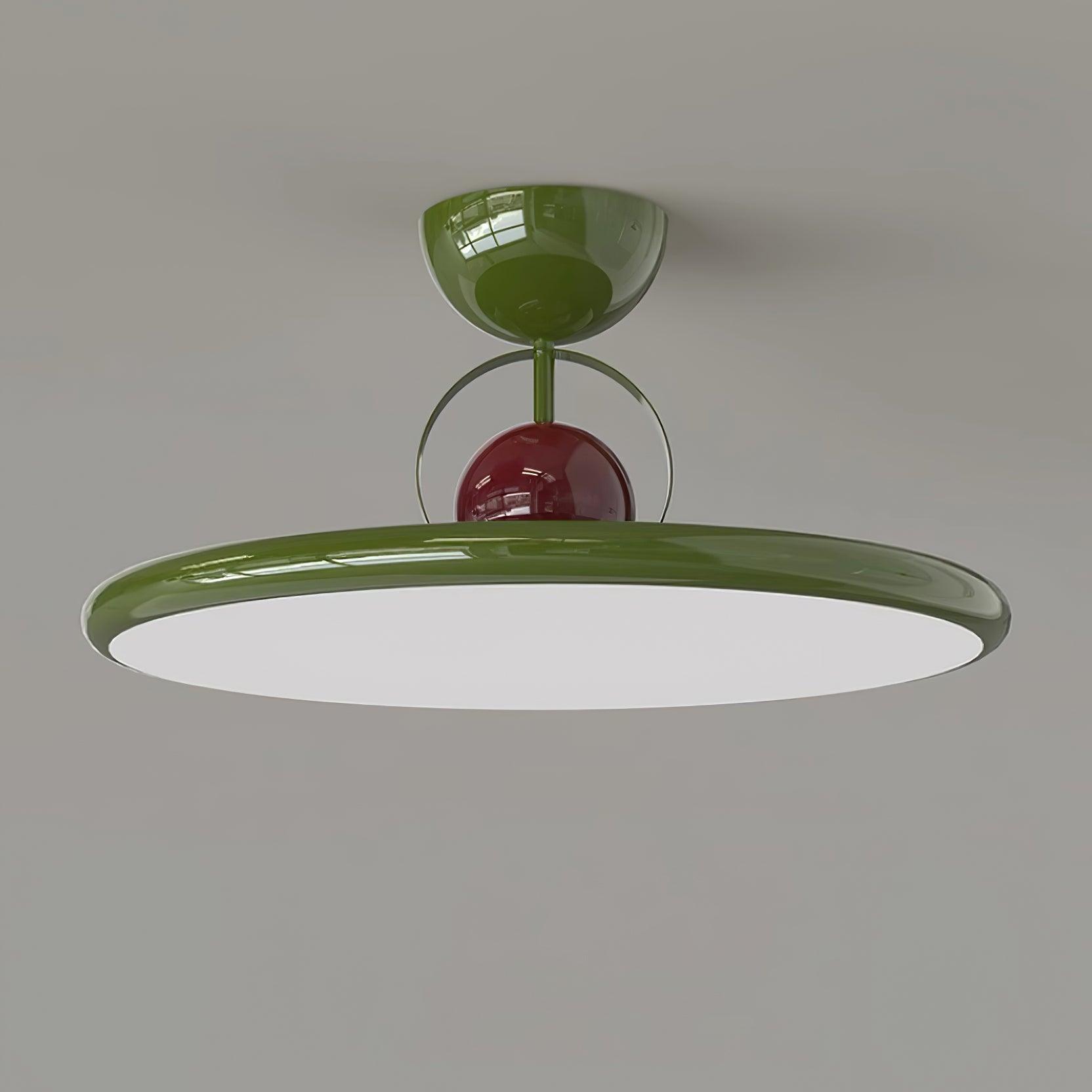 Modern LED Ceiling Light Round Design with Balanced Ambient Glow