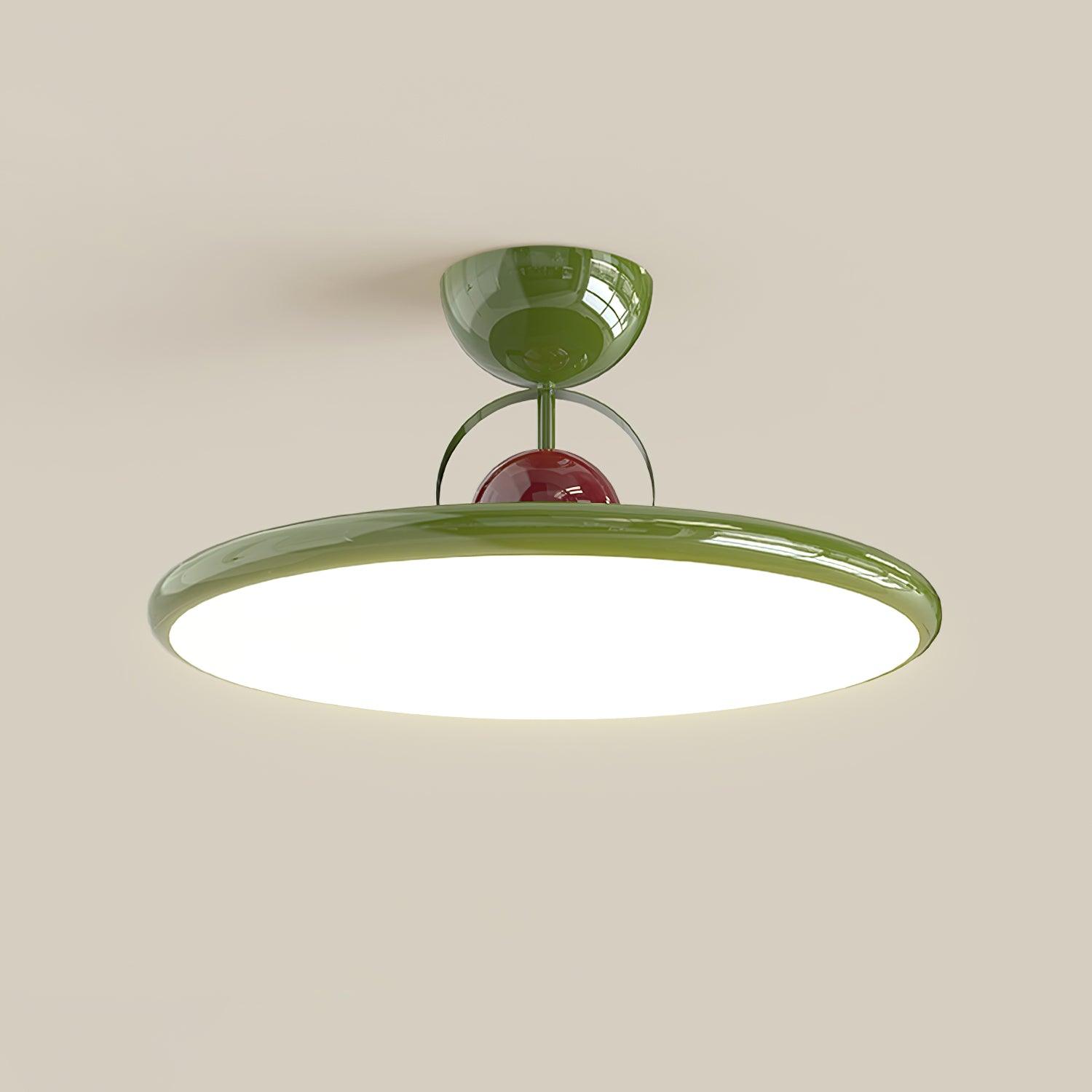 Modern LED Ceiling Light Round Design with Balanced Ambient Glow