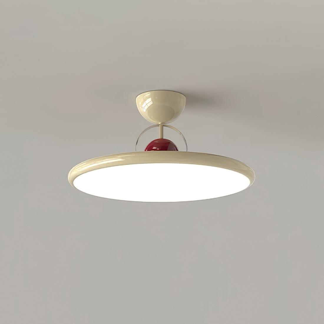 Modern LED Ceiling Light Round Design with Balanced Ambient Glow