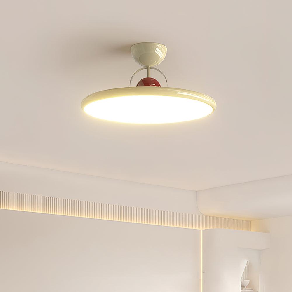 Modern LED Ceiling Light Round Design with Balanced Ambient Glow