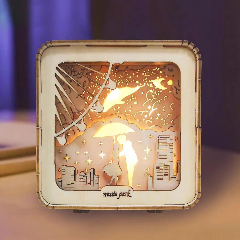 Creative 3D DIY Indoor Chrismas Light - Puzzle Relaxing Decorative Assembly Lamp