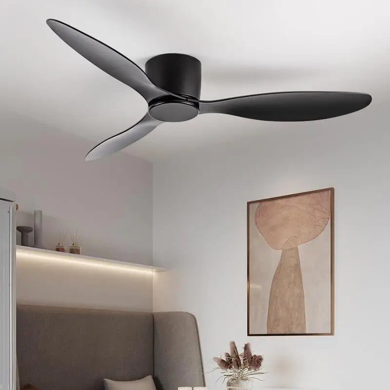 BrisaLuz Witte Houten Plafondventilator met Verlichting