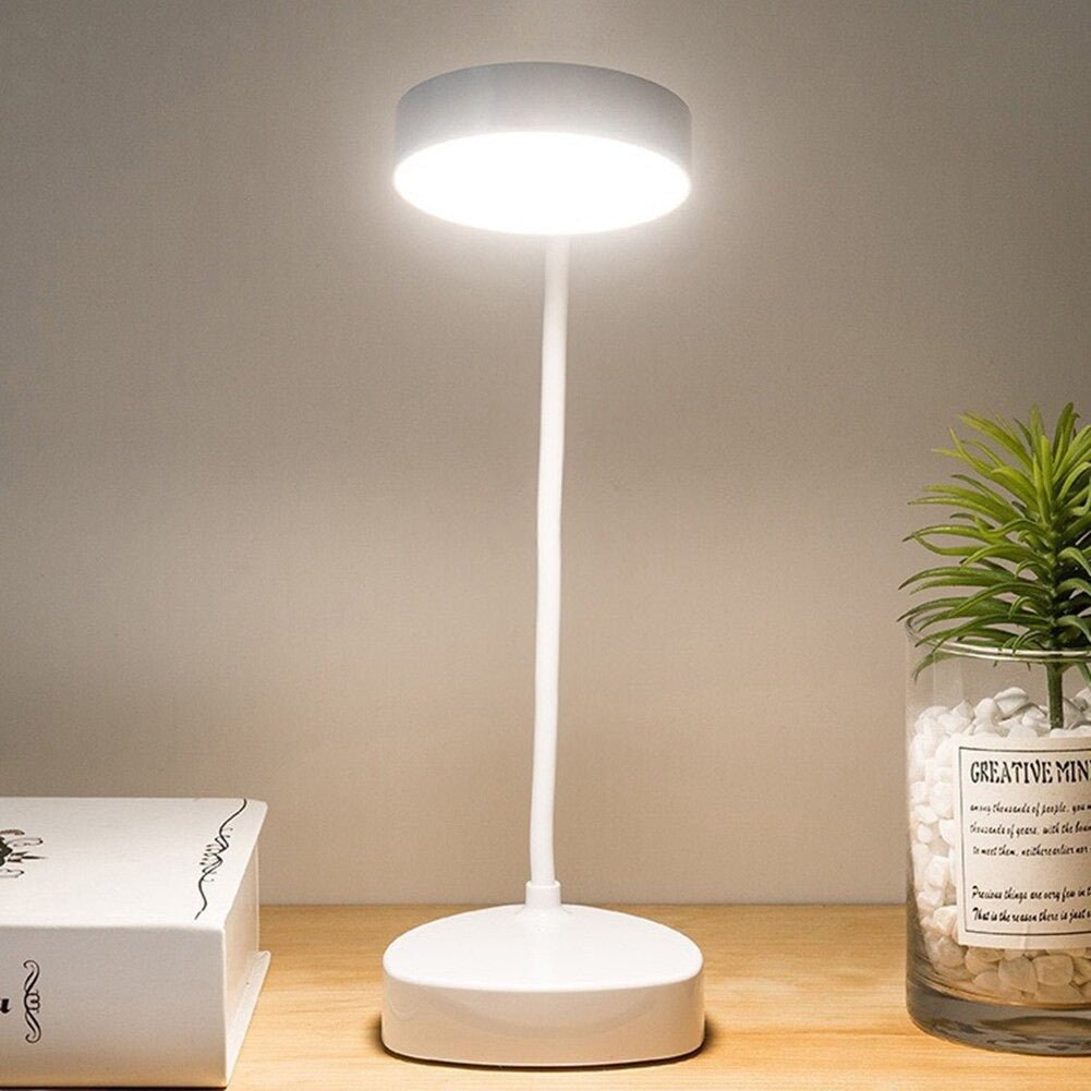 LED Desk Lamp with Adjustable Brightness and Flexible Movement