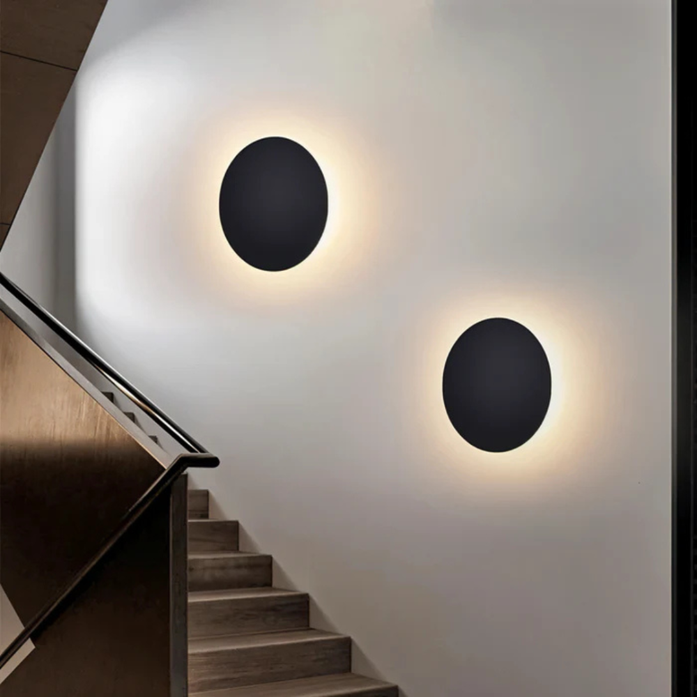 Modern Round LED Wall Light Energy-Efficient Indoor Lighting