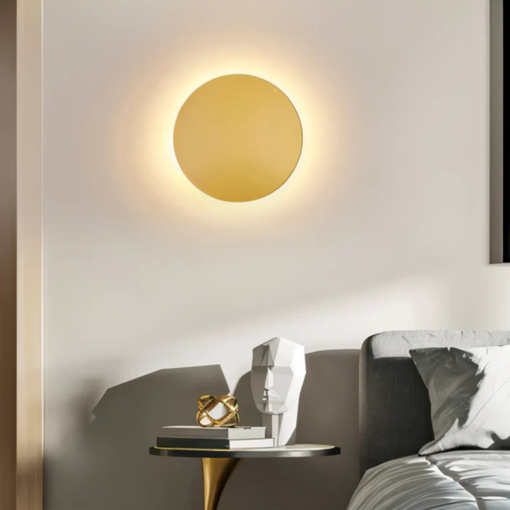 Modern Round LED Wall Light Energy-Efficient Indoor Lighting