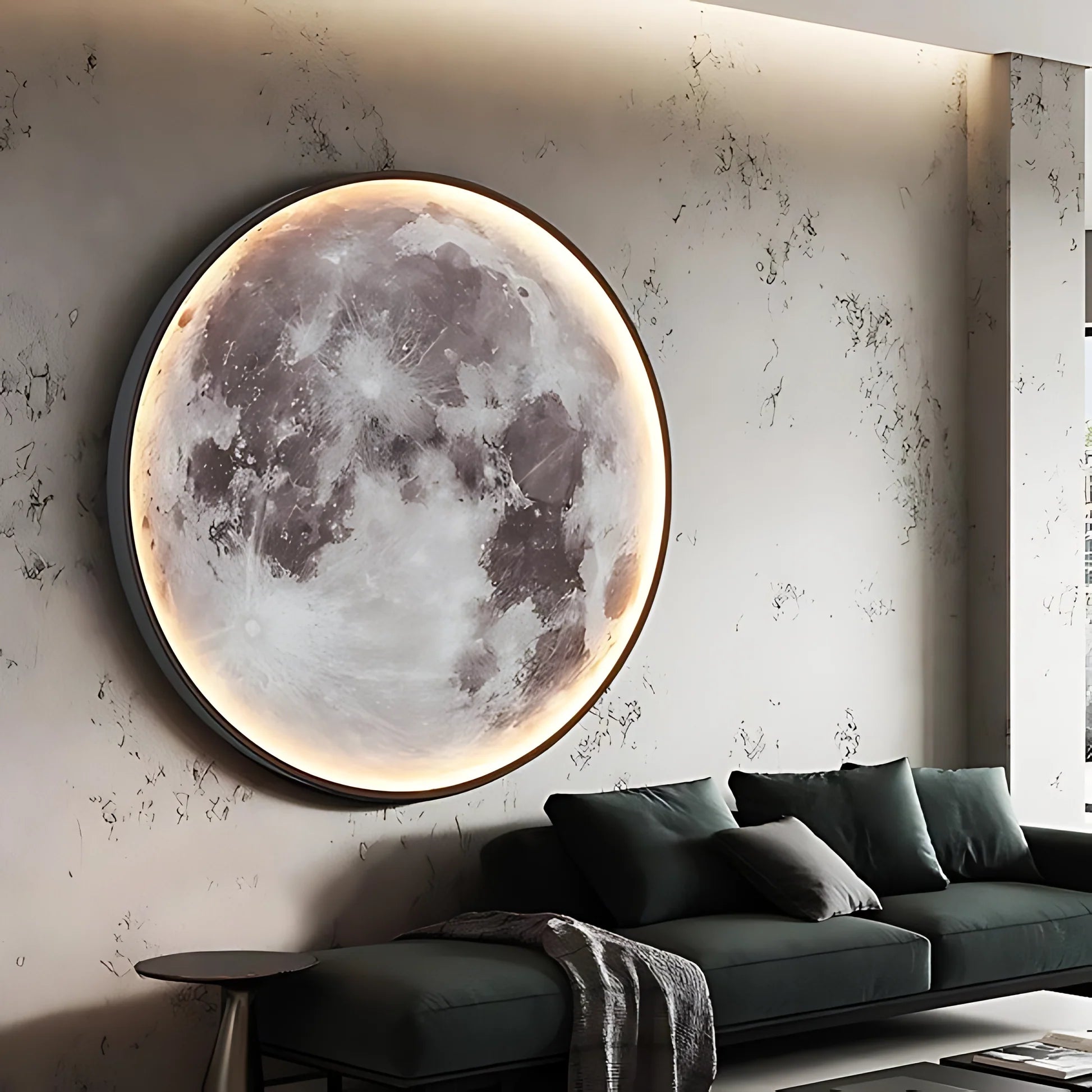 Radiant nights moon lamp – Magical moonlight for your wall