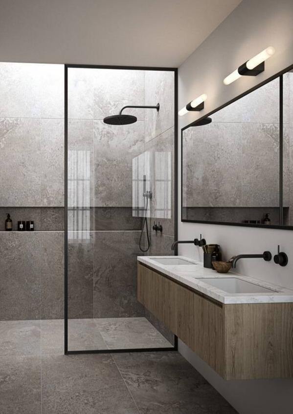 Helva double base wall lamp