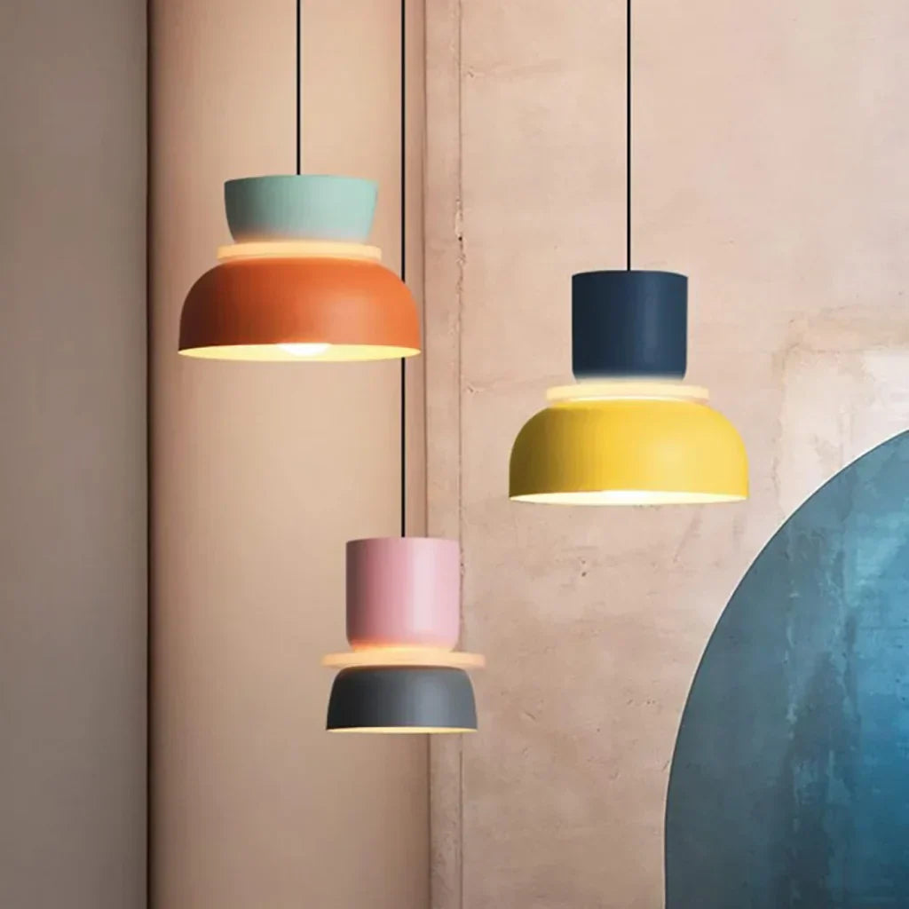 Colorful Nordic Style Pendant Light for Living Room