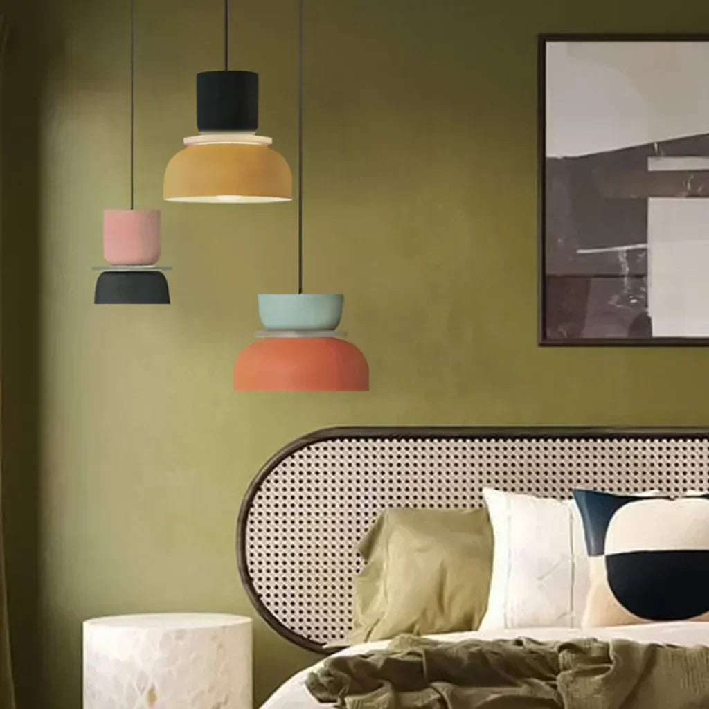 Colorful Nordic Style Pendant Light for Living Room