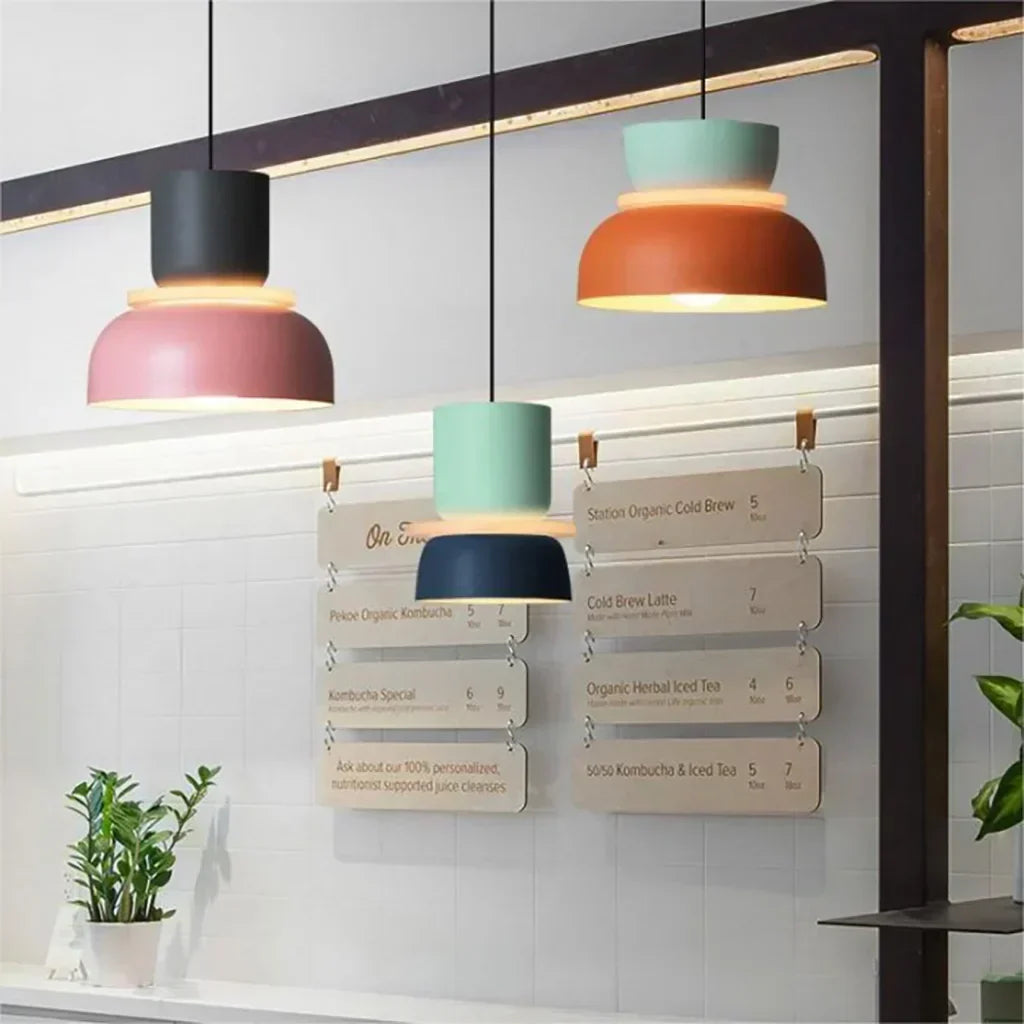 Colorful Nordic Style Pendant Light for Living Room