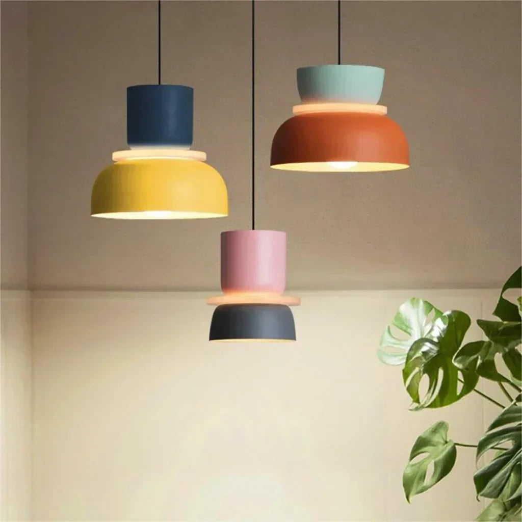 Colorful Nordic Style Pendant Light for Living Room