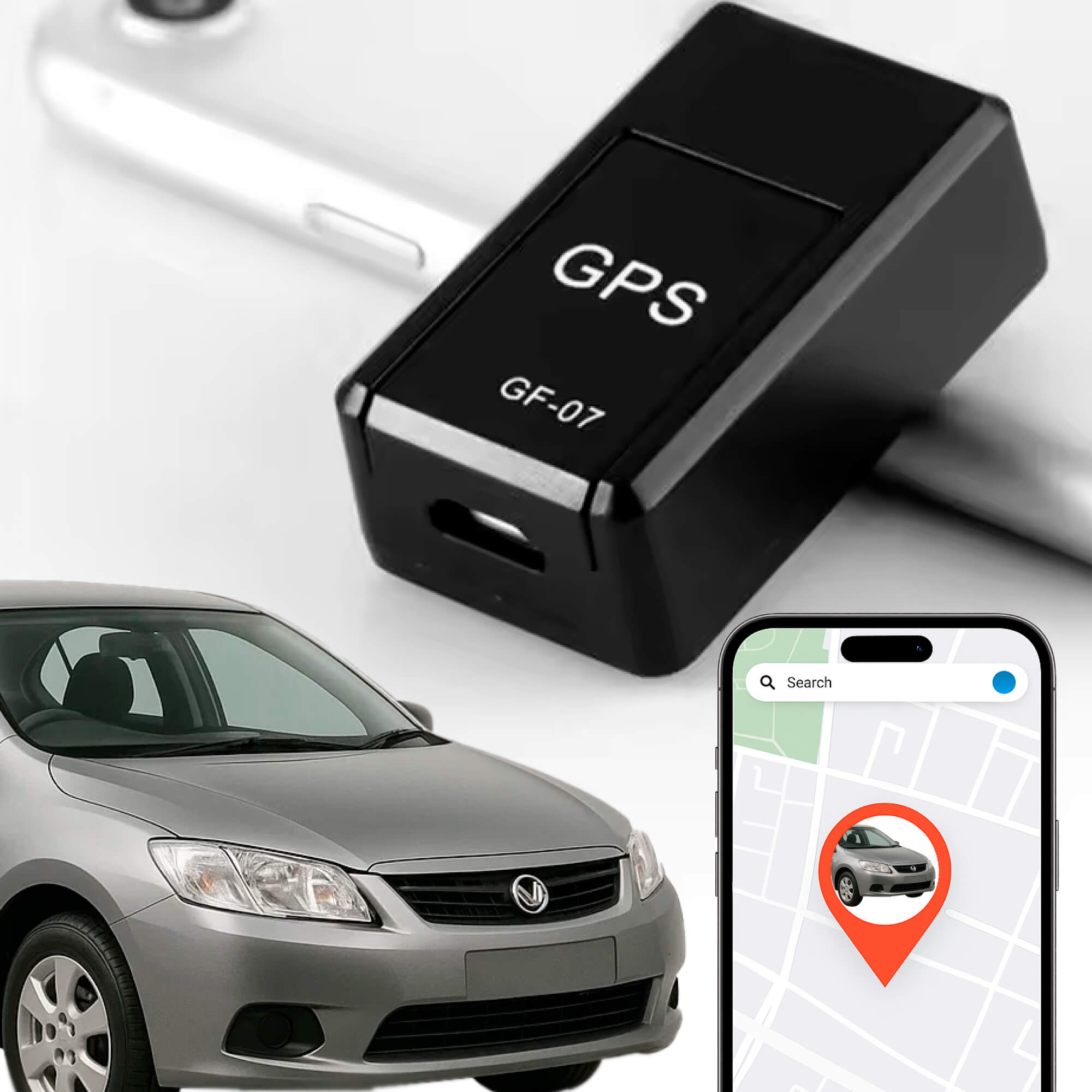 Magnetic Mini GPS Tracker A Real-Time Global Vehicle Locator with No Subscription