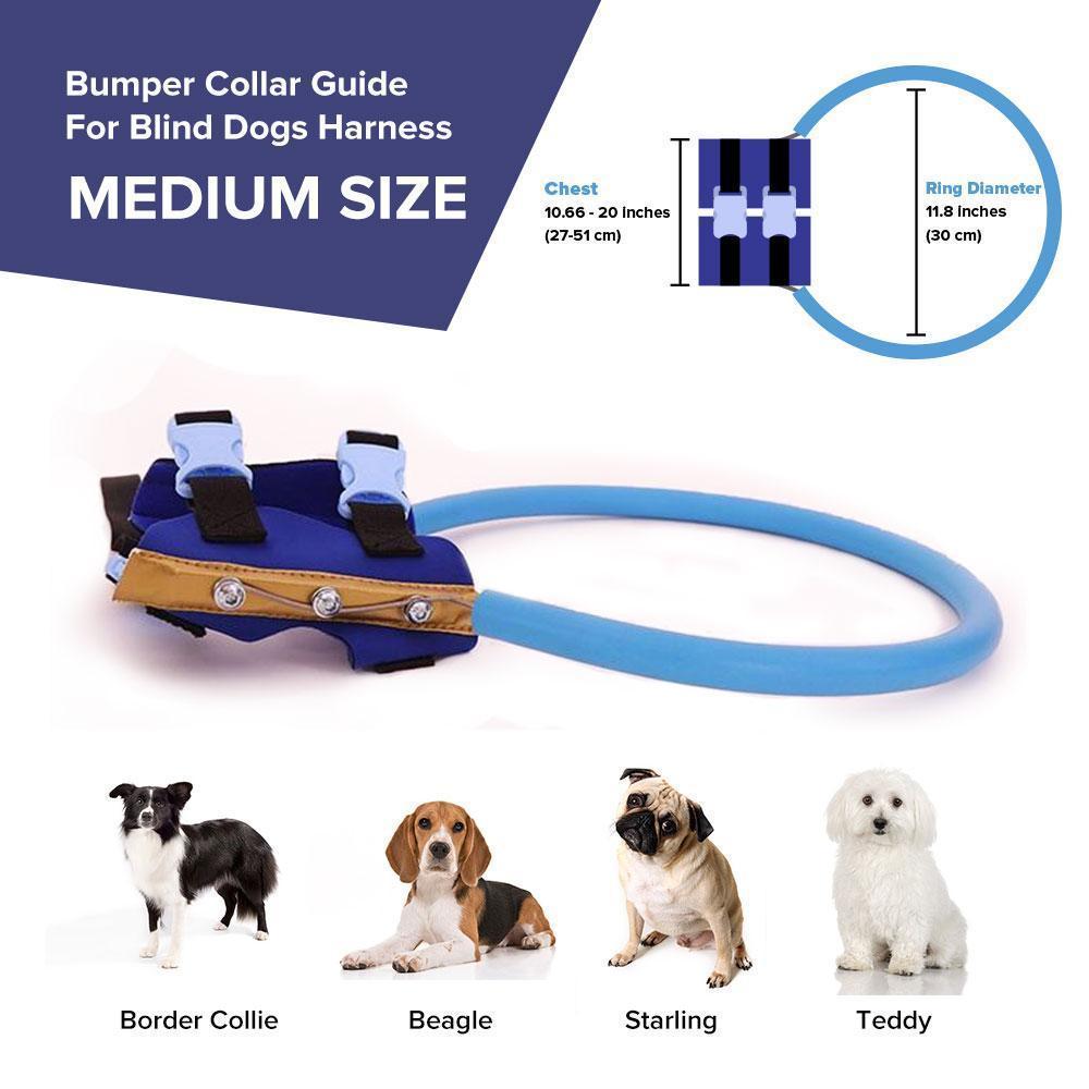 Blind Dog Mobility Aid Protective Bumper Guidance Collar