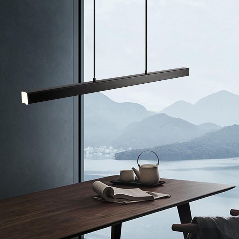 Edge Linear LED Pendant Light Modern Sleek Linear Lighting