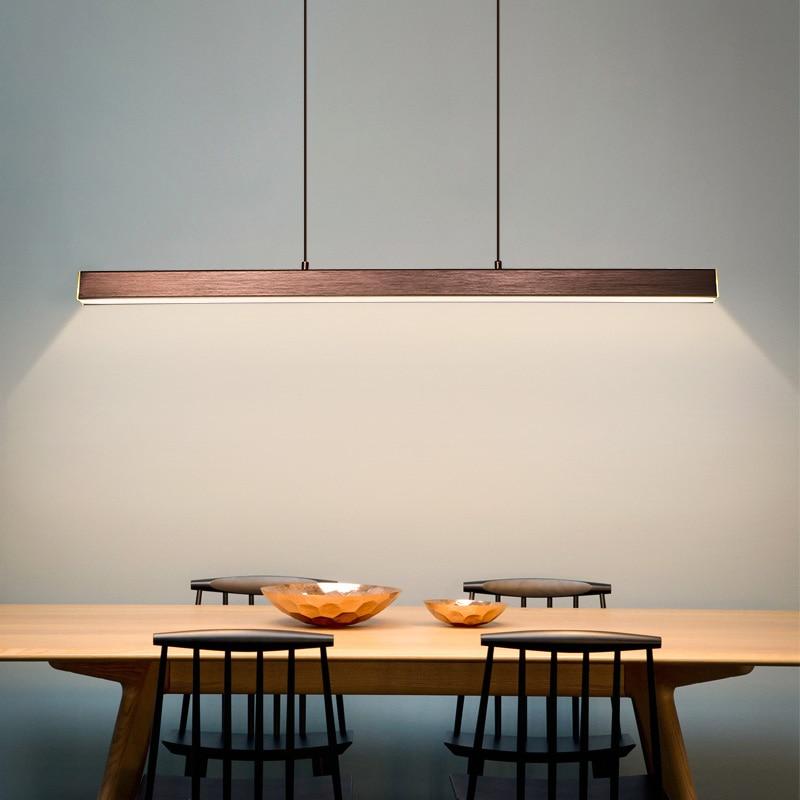 Edge Linear LED Pendant Light Modern Sleek Linear Lighting