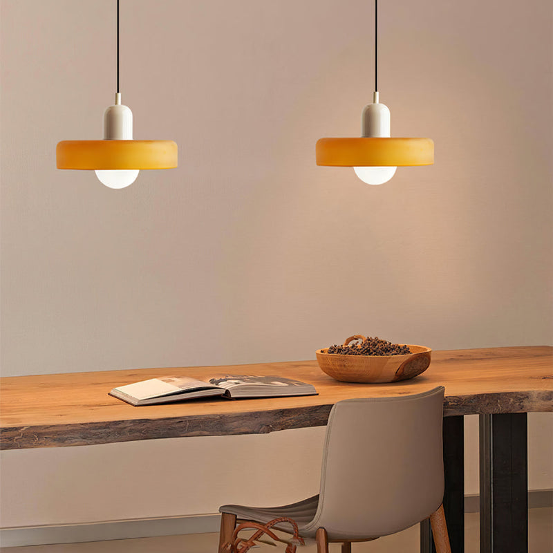 VitraLumo Gekleurde Glaslamp in Bauhaus Stijl