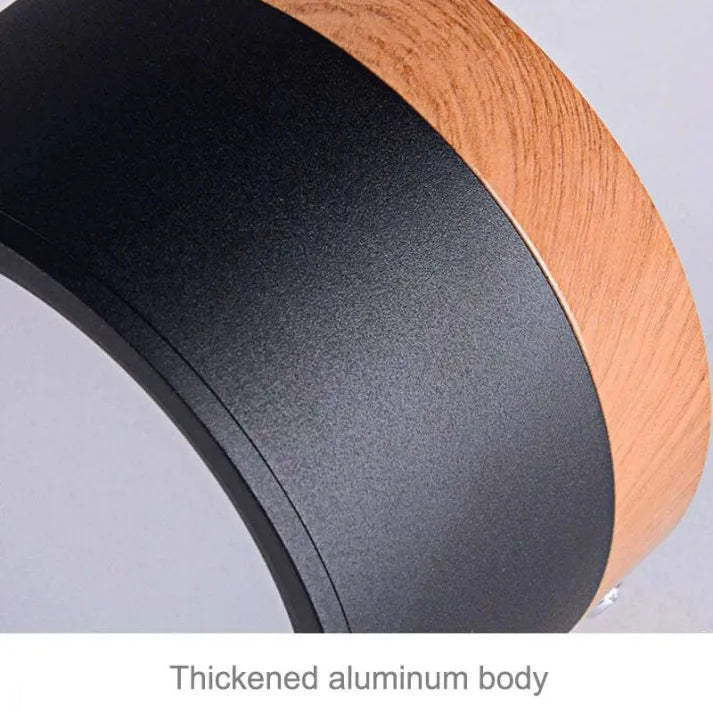 Minimalist Cylindrical LED Ceiling Light with Modern Dimmable Spotlight