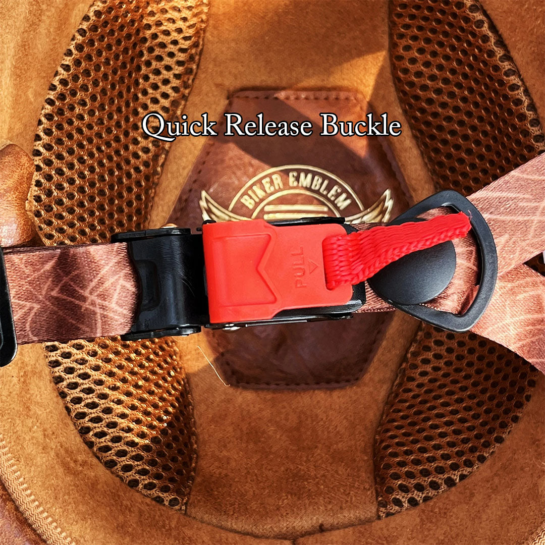 Stylish Motorcycle Helmet in Baseball Cap Look