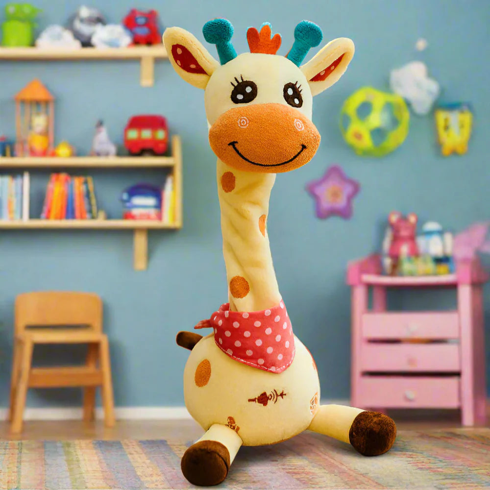 Toddler Interactive Giraffe Toy Musical Songs, Dancing & Talk-Back Play