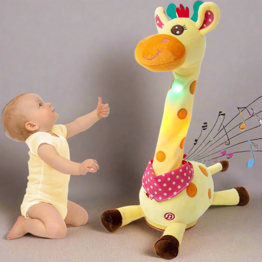 Toddler Interactive Giraffe Toy Musical Songs, Dancing & Talk-Back Play