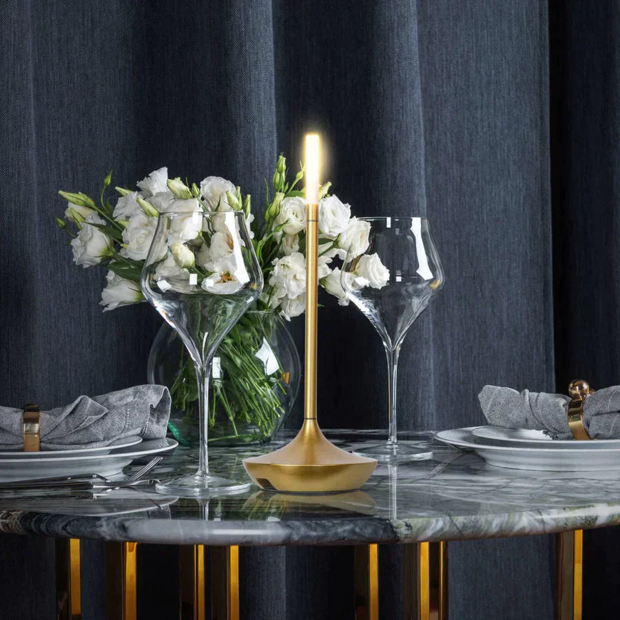 Elegant Candle Like Living Room Table Lamp