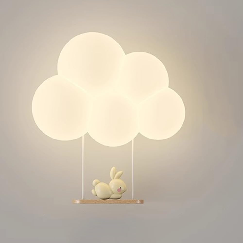LED Cloud Wall Light for Kids Night Lamp for Nursery & Bedroom