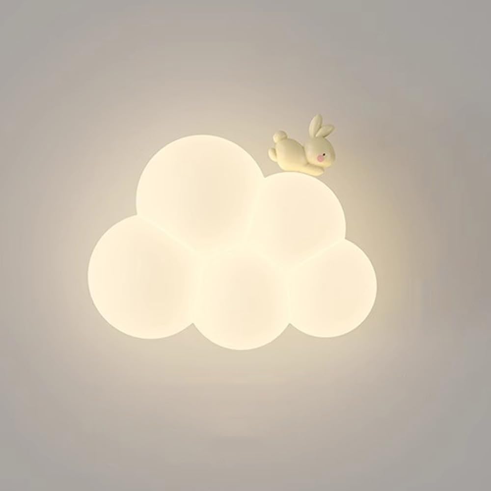 LED Cloud Wall Light for Kids Night Lamp for Nursery & Bedroom