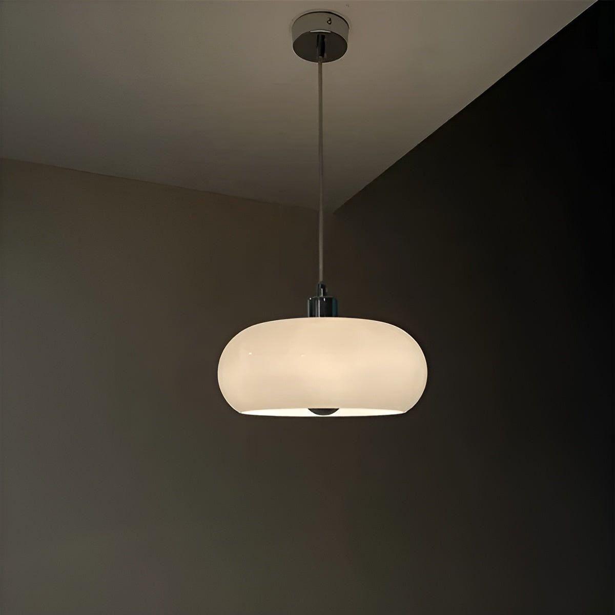 Retro LudiGlow Hanglamp van Glas in Scandinavische Stijl