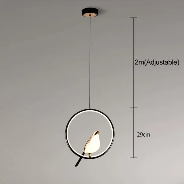 Aurela Hanglamp met Vogelmotief