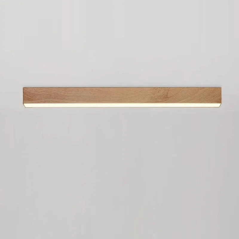 Harmony beam ceiling lamp wood look