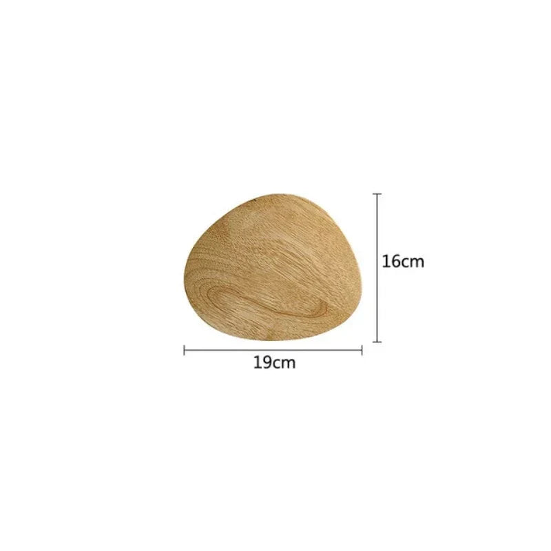 Radiant wall lamp made of wood