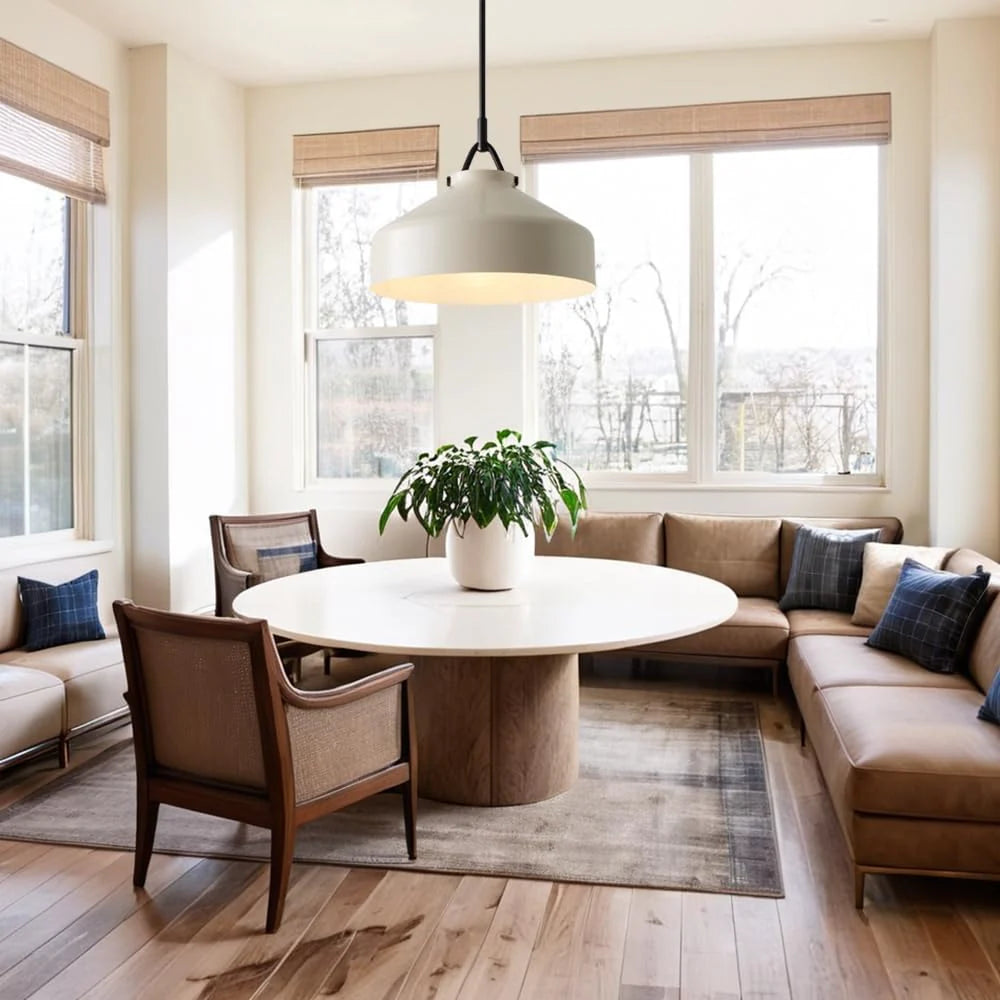 Nordic Minimalist Morandi Metal Pendant Light