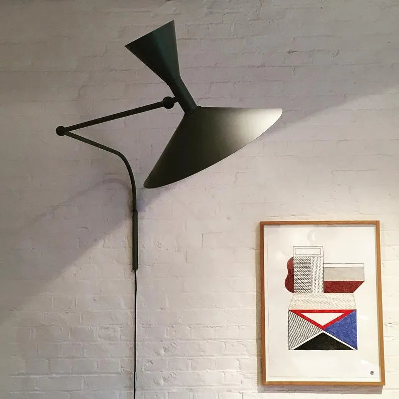 Pureflex Nordic swing wall lamp