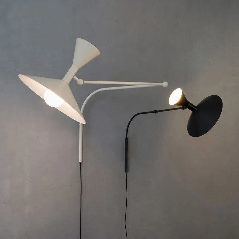 Pureflex Nordic swing wall lamp