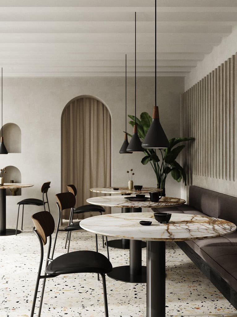 Modern Minimalist Pendant Light with Wood Accent – Ceiling Lamp for Dining & Living Room